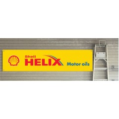 Shell Helix Motor Oil Garage/Motoring Banner